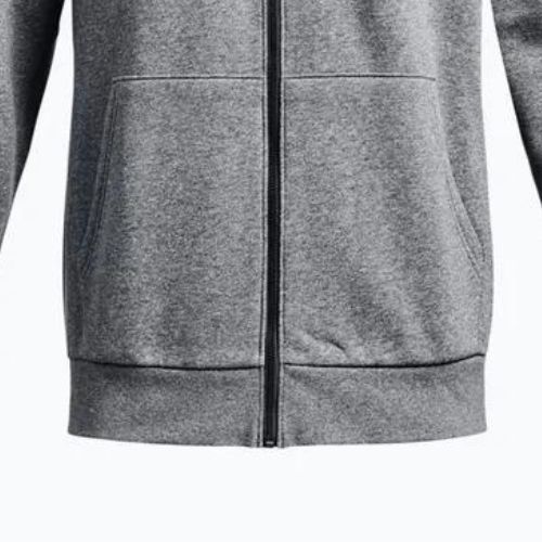 Férfi Under Armour Essential Fleece teljes cipzáras kapucnis edzőfelső szürke 1373881