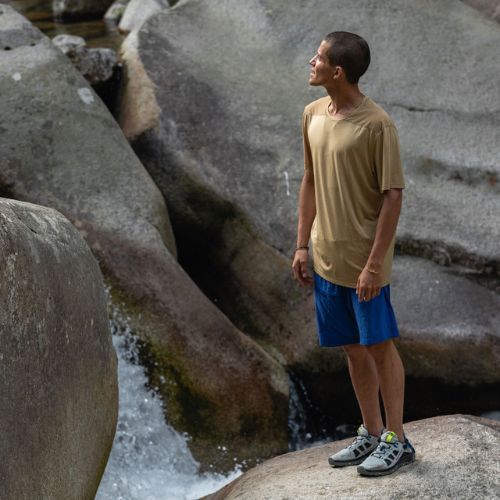 Salomon Techamphibian 5 férfi vízi cipő világosszürke L47113800