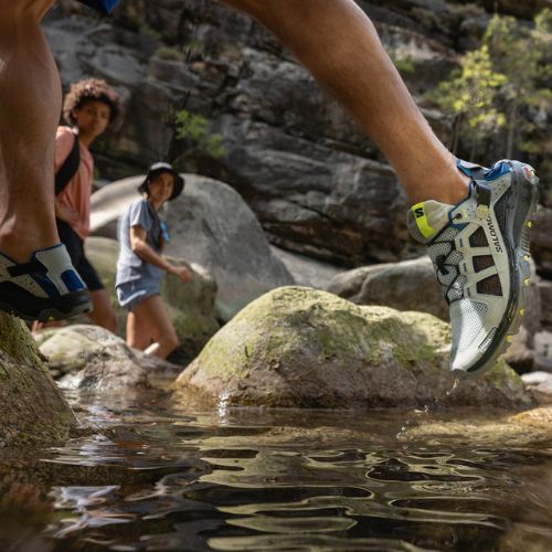 Salomon Techamphibian 5 férfi vízi cipő világosszürke L47113800