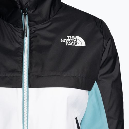 Női széldzseki The North Face MA Wind Full Zip fehér-szürke-kék NF0A825DIKF1