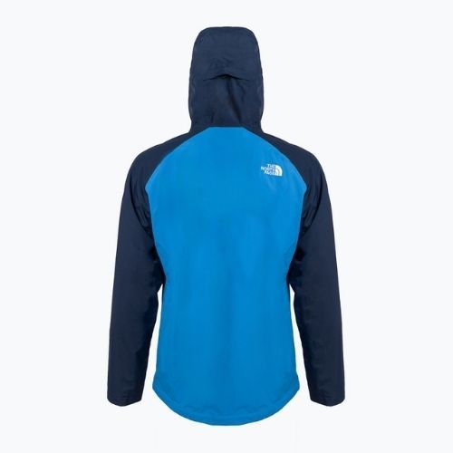 Férfi esőkabát The North Face Stratos tengerészkék és piros NF00CMH9IM51