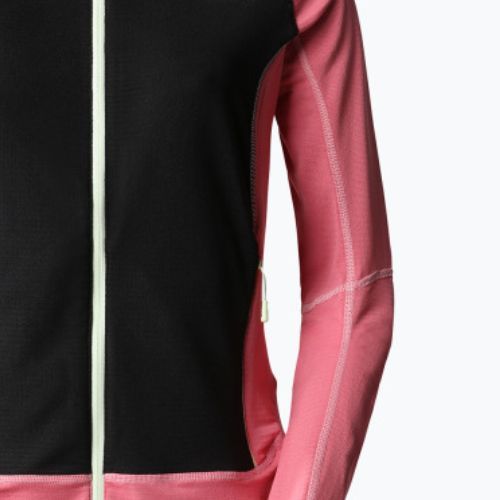 Női fleece pulóver The North Face Bolt Polartec Hoodie fekete és rózsaszín NF0A825JWV51