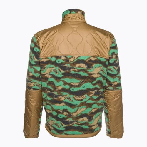 Férfi trekking pulóver The North Face Royal Arch FZ barna és zöld NF0A7UJBIOO1
