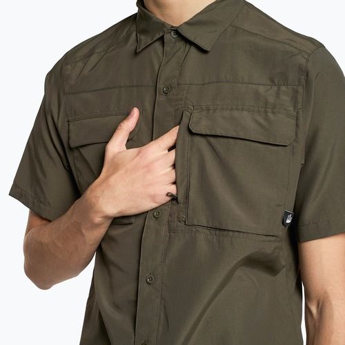 Férfi túraing The North Face Sequoia SS zöld NF0A4T1921L1