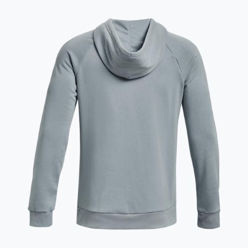 Under Armour férfi kapucnis pulóver Rival Fleece Big Logo HD szürke 1357093-465