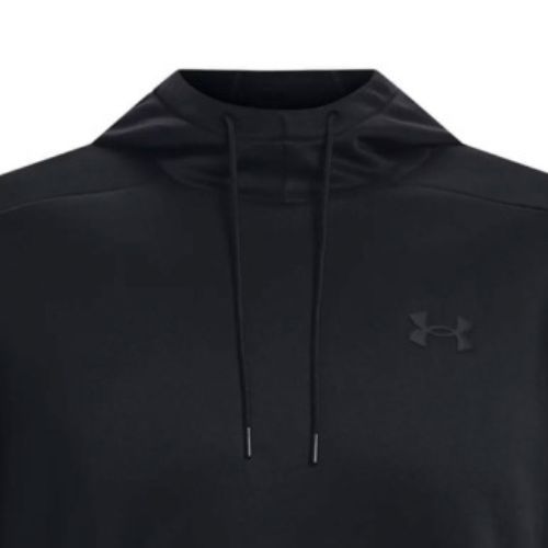 Under Armour Armour Fleece Hoodie férfi edzőpulóver fekete 1373353-001
