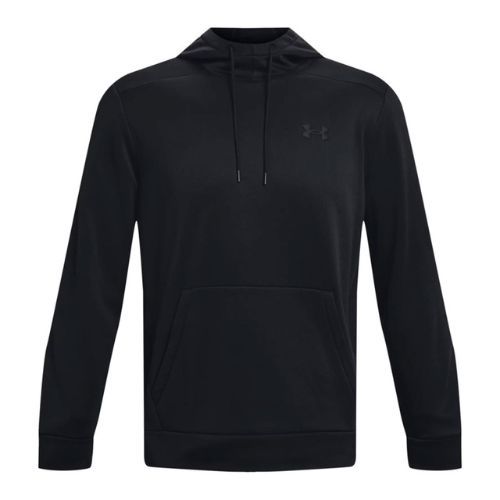 Under Armour Armour Fleece Hoodie férfi edzőpulóver fekete 1373353-001