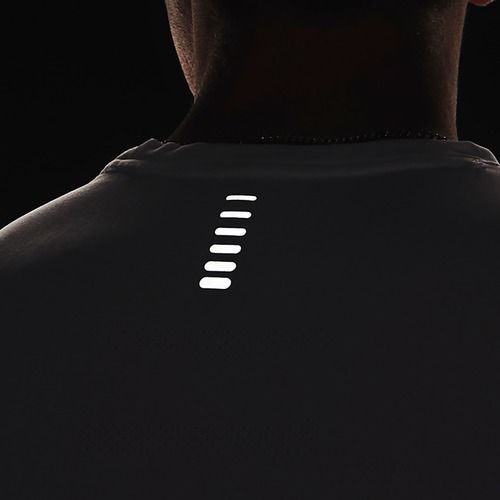 Under Armour Seamless Stride férfi futópóló fehér 1375692