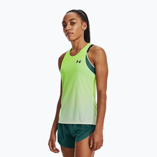 Under Armour Rush Cicada Singlet női futó felső sárga 1378404