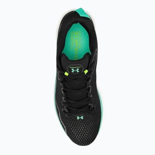 Under Armour Hovr Infinite 5 férfi futócipő fekete-zöld 3026545