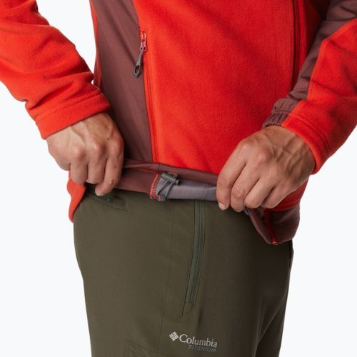 Columbia férfi Titan Pass 2.0 II fleece pulóver piros 1866422839