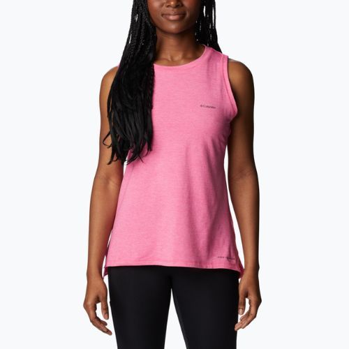 Columbia női trekking póló Sun Trek Tank rózsaszín 1931732656