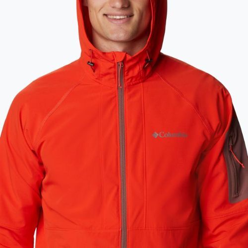 Férfi Columbia Tall Heights kapucnis Softshell dzseki piros 1975591839