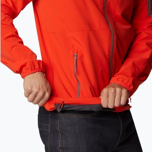 Férfi Columbia Tall Heights kapucnis Softshell dzseki piros 1975591839