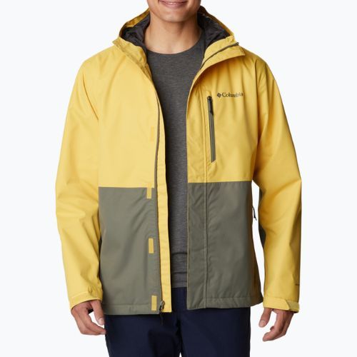 Columbia férfi Hikebound esőkabát sárga-zöld 1988621