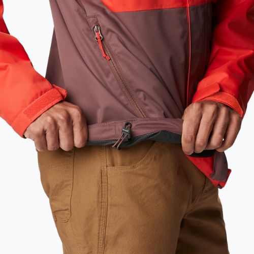 Columbia férfi Hikebound esőkabát piros 1988621839