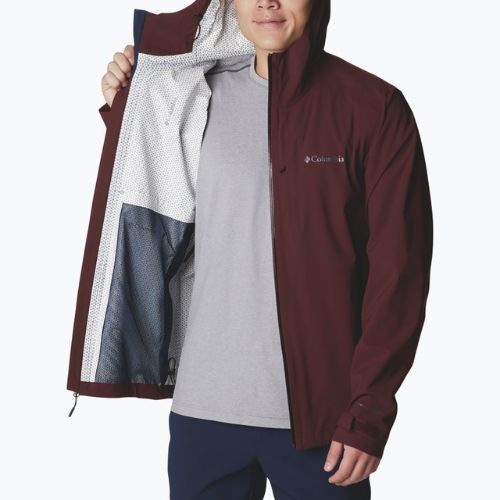 Columbia Omni-Tech Ampli-Dry férfi membrános esőkabát bordó 1932854
