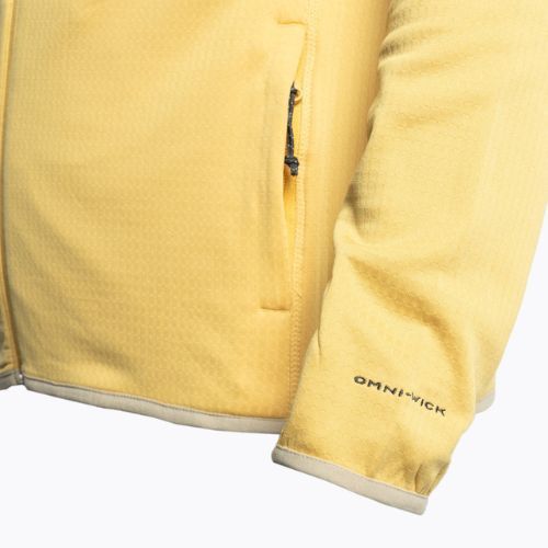 Columbia férfi Triple Canyon Full Zip trekking pulóver sárga 2031311