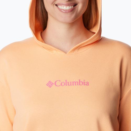 Női Columbia Logo III francia frottír trekking pulóver narancssárga 2032871812