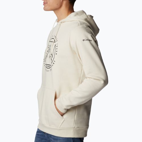 Columbia CSC Graphic Hoodie férfi trekking pulóver bézs 2040621