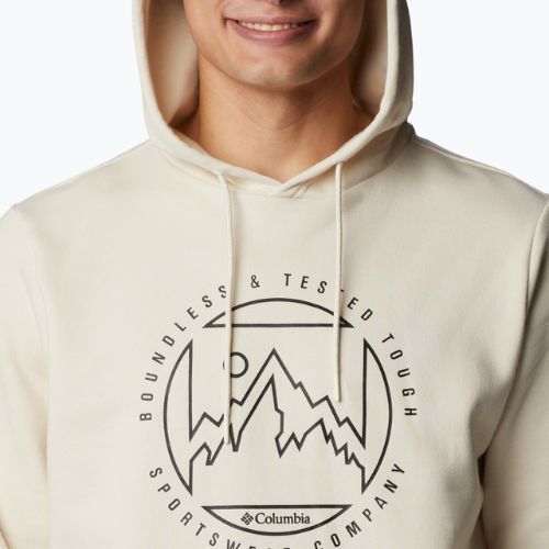 Columbia CSC Graphic Hoodie férfi trekking pulóver bézs 2040621