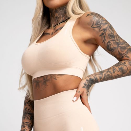 Gym Glamour Compress Almond 464 fitness melltartó