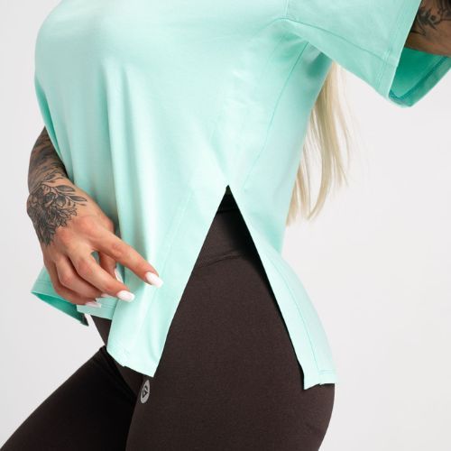 Női tréning póló Gym Glamour Glamour Glamour Mint 420
