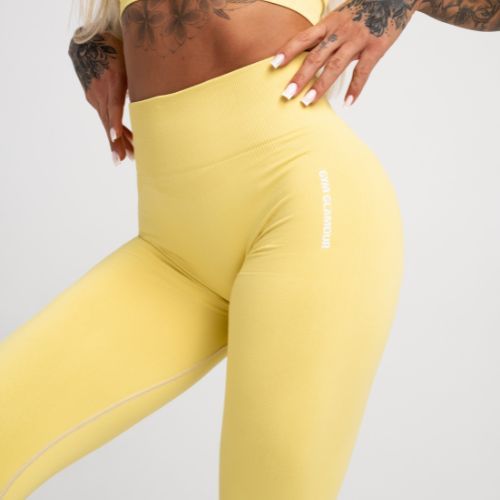 Női edző leggings Gym Glamour Compress Golden Hour 451