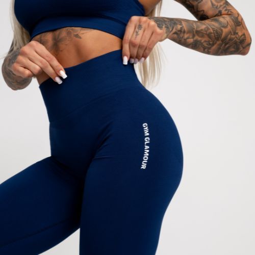 Női edző leggings Gym Glamour Compress Night Sky 455