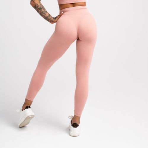 Női edző leggings Gym Glamour Compress Rose Tan 454