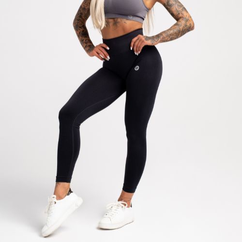 Női edző leggings Gym Glamour Flexible Anthracite 429