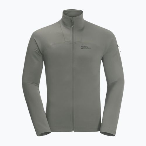 Jack Wolfskin férfi túrakabát Prelight FZ zöld 1711001