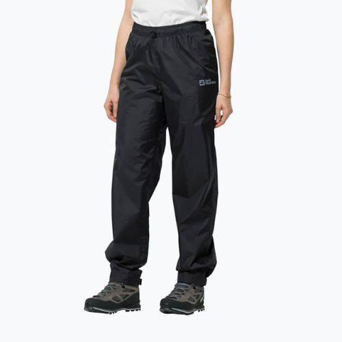 Jack Wolfskin Rainy Day softshell nadrág fekete 1112741