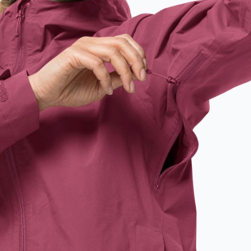 Jack Wolfskin női esőkabát Elsberg 2.5L piros 1115951_2198_005