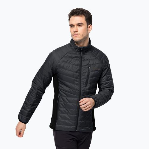 Jack Wolfskin Routeburn Pro Ins férfi pehelypaplan dzseki fekete 1206861