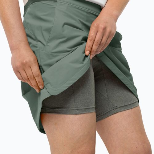 Jack Wolfskin Hilltop Trail trekking szoknya zöld 1505472