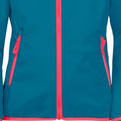 Jack Wolfskin Fourwinds Jacket Kids softshell kabát kék 1608011