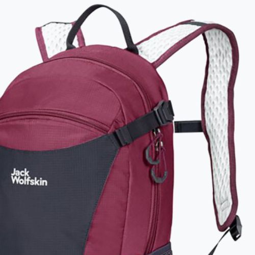 Jack Wolfskin Velocity 12 kerékpáros hátizsák bordó 2010302
