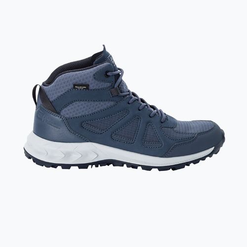 Jack Wolfskin női túrabakancs Woodland 2 Texapore Mid navy blue 4051331