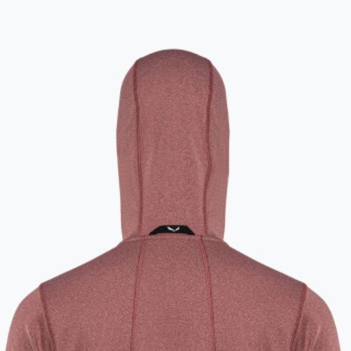 Salewa Puez Hybrid PL FZ Hoody női fleece pulcsi piros 00-0000027389