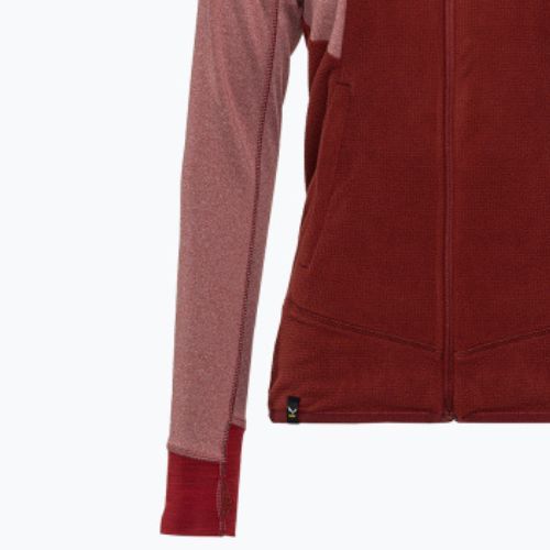 Salewa Puez Hybrid PL FZ Hoody női fleece pulcsi piros 00-0000027389