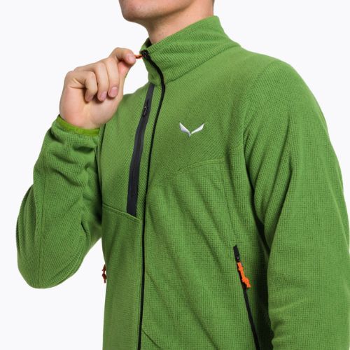 Férfi Salewa Paganella EN fleece pulóver zöld 00-0000027924