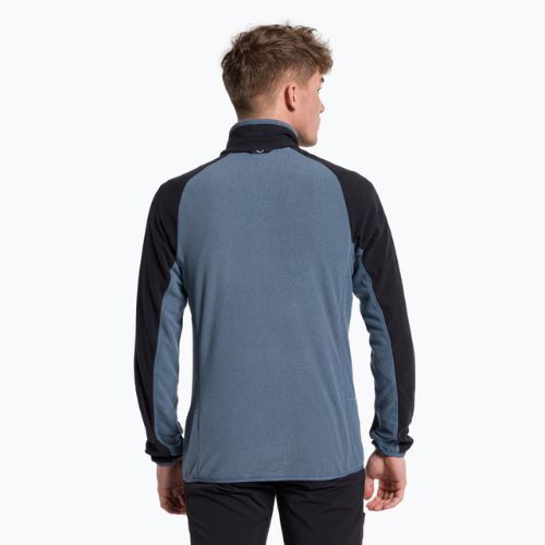 Férfi Salewa Paganella PL kék-szürke fleece pulóver 00-0000027924