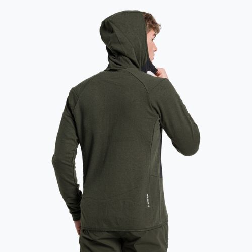 Salewa férfi trekking pulóver Lavaredo Hemp Hooded zöld 00-0000028237