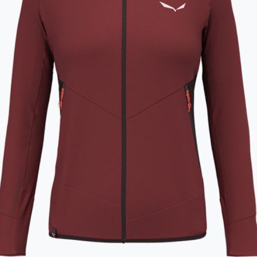 Salewa női trekking pulóver Lavaredo Hemp Hooded piros 00-0000028238