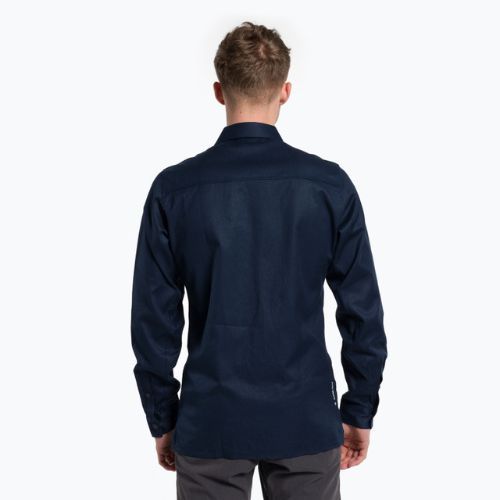 Férfi Salewa Fanes Hemp trekking póló tengerészkék 00-0000028298