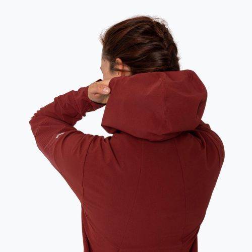 Salewa női softshell dzseki Agner DST bordó 00-0000028301