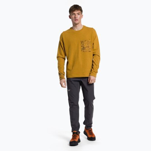 Salewa férfi trekking pulóver Lavaredo Hemp Pullover barna 00-0000028547