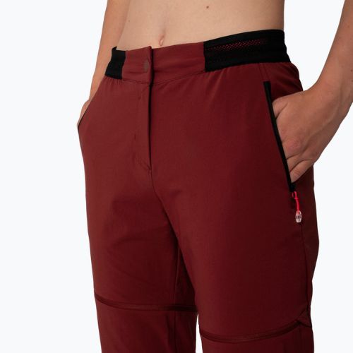 Női trekking nadrág Salewa Pedroc 2 DST 2/1 bordó 00-0000028588