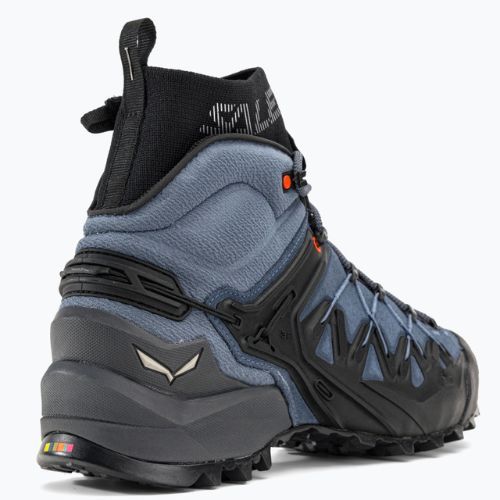 Salewa férfi Wildfire Edge Mid GTX közelítő cipő fekete-kék 00-0000061350